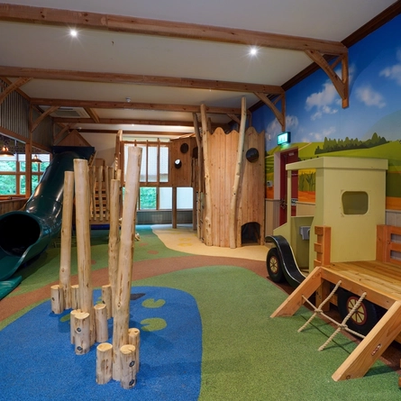 Interior play area of a pub.