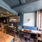 Interior restaurant and seating area