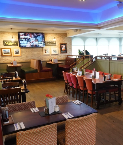 interior seating area