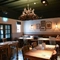 Seating area in a pub restaurant
