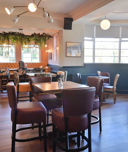 Restaurant inside of a pub