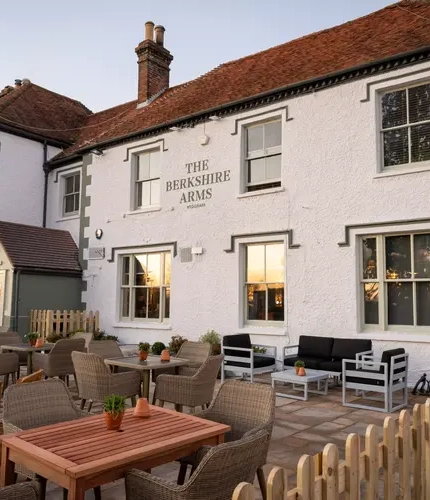 The exterior of The Berkshire Arms