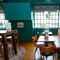 Internal seating area in a pub restaurant