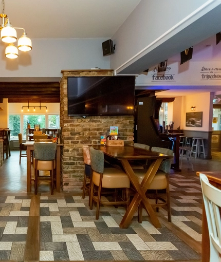 interior seating area