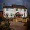 The beer garden and exterior of The Shire Horse.