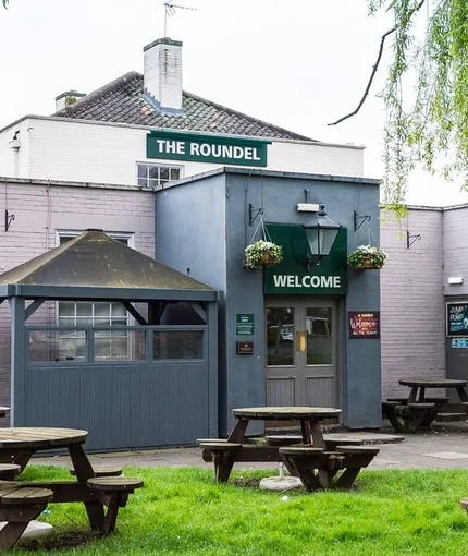 exterior of the pub