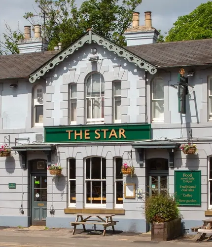 The exterior of The Star pub