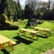 exterior beer garden of a pub