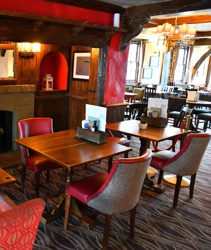 interior seating area