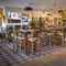 interior seating area and bar