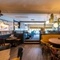 Interior seating area of the Cricketers in Southwick