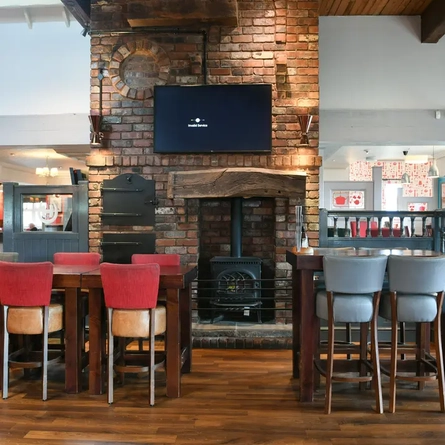 interior restaurant and seating area