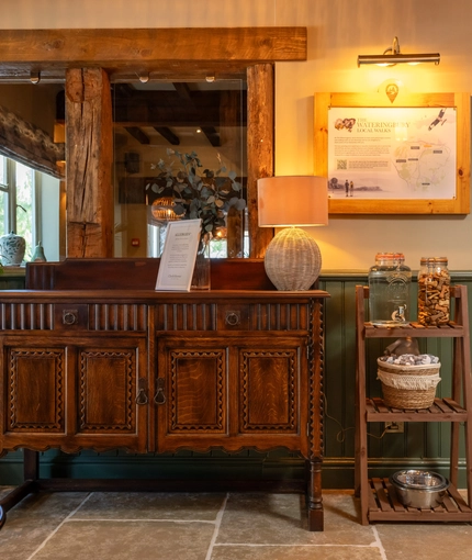 A side board in the Wateringbury.