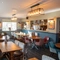 interior restaurant and seating area