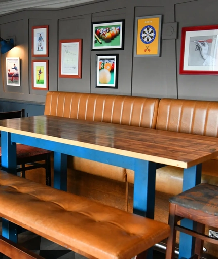 interior seating area