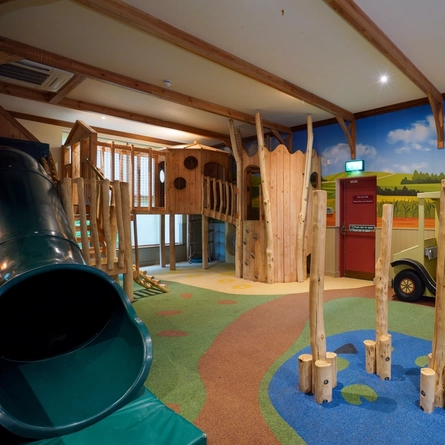 Interior play area of a pub.