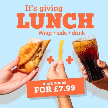 Yorkie Wrap deal for £7.99 at Farmhouse Kitchen