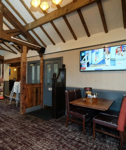 interior of the restaurant
