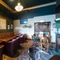 Internal seating area in a pub restaurant