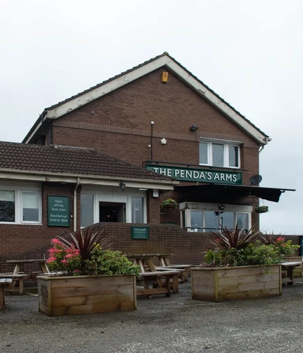 exterior of the pub