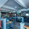 interior of the restaurant with seating aera