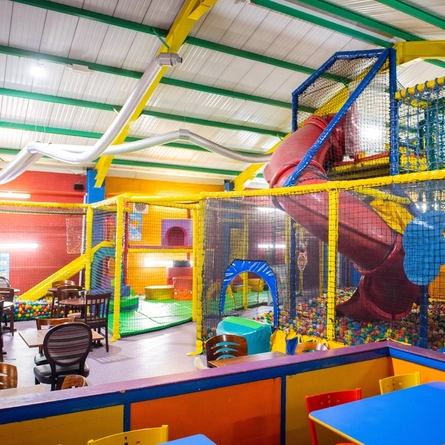 The interior children's soft play area at The Unicorn.