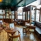 Internal seating area in a pub restaurant