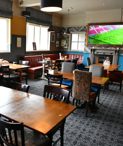 interior seating area
