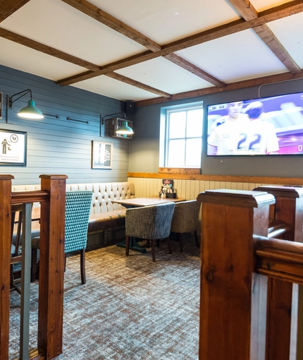 interior seating area