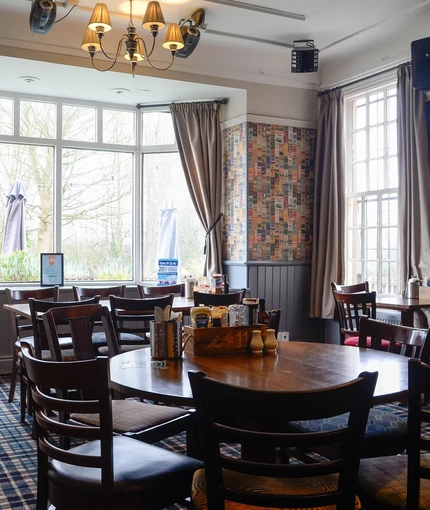 interior seating area