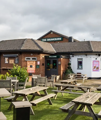 exterior beer garden