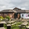 exterior beer garden