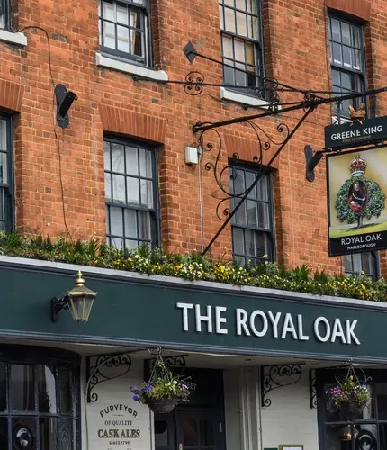 The exterior of The Royal Oak