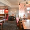 interior restaurant and seating area
