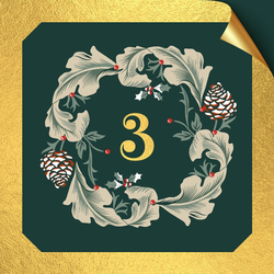 A 715x715 Christmas Advent Calendar Week 3 Door For Chef & Brewer venues.