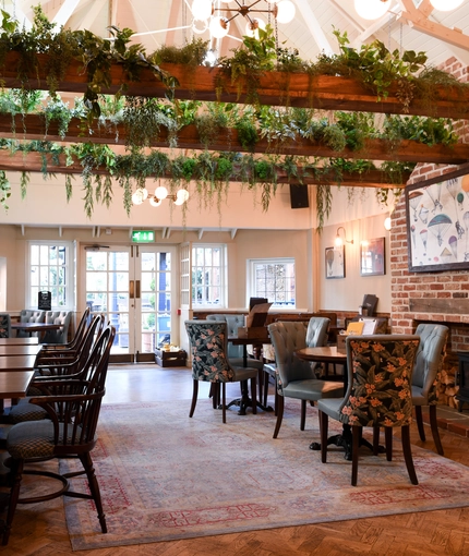 interior restaurant, seating area and function room
