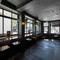 Interior seating area