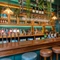 Bar area in a pub