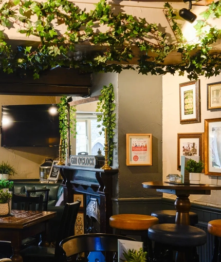 interior seating area
