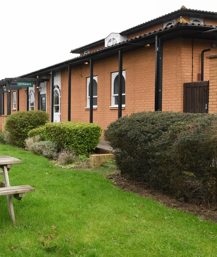 exterior of the pub