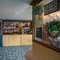 Interior bar and restaurant of the Buff