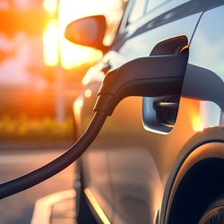 An image of an car being refuelled.
