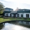 External view of a pub by the water