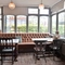 Interior dining area of a pub.