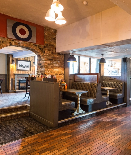 interior seating area