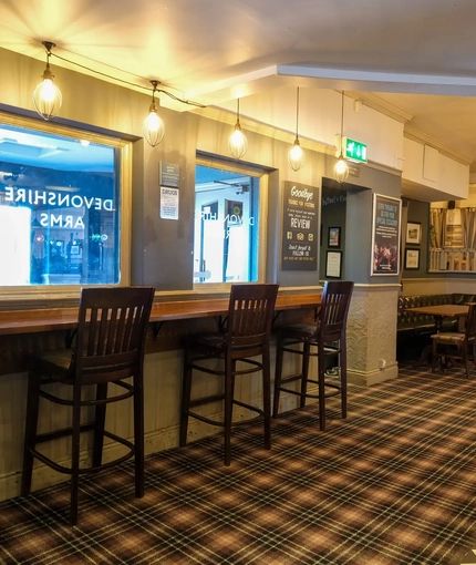 interior seating area
