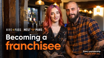 A graphic banner used for Pub Partners.