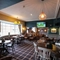 interior restaurant and seating area