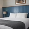 A double hotel room in The Longshoot.