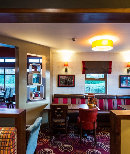 interior seating area